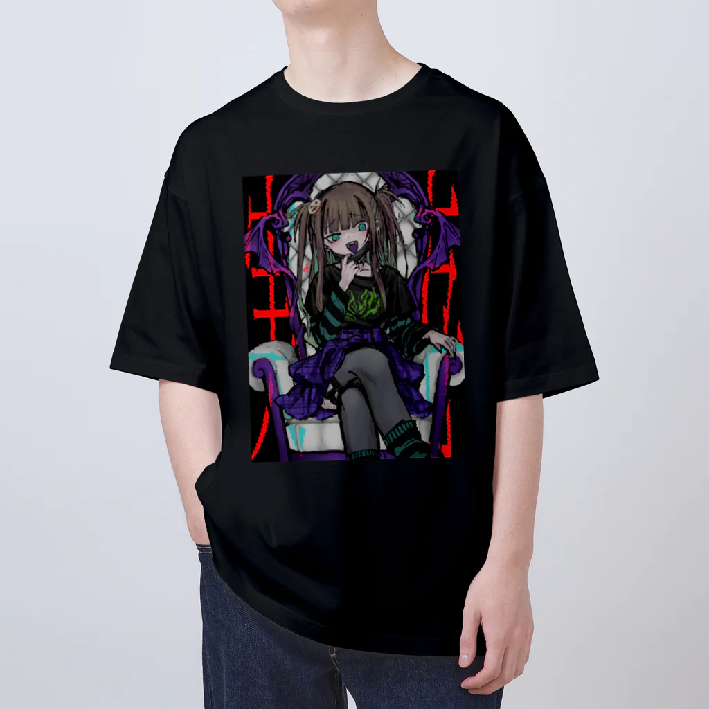 うどんのパンク実存くん Oversized T-Shirt