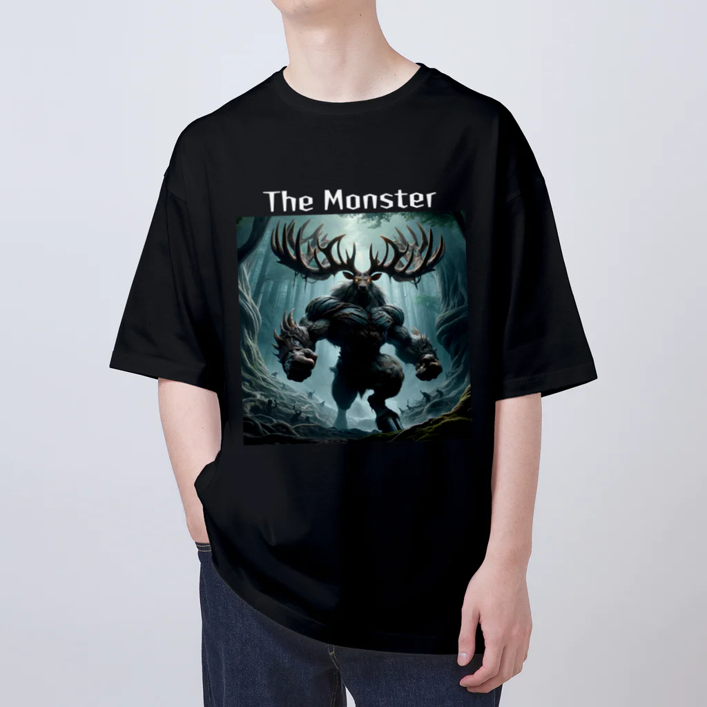 Monster PanicのMonsterシカ オーバーサイズTシャツ