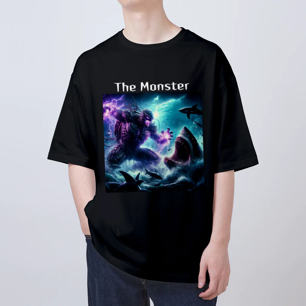 Monster PanicのMonsterウミガメ Oversized T-Shirt