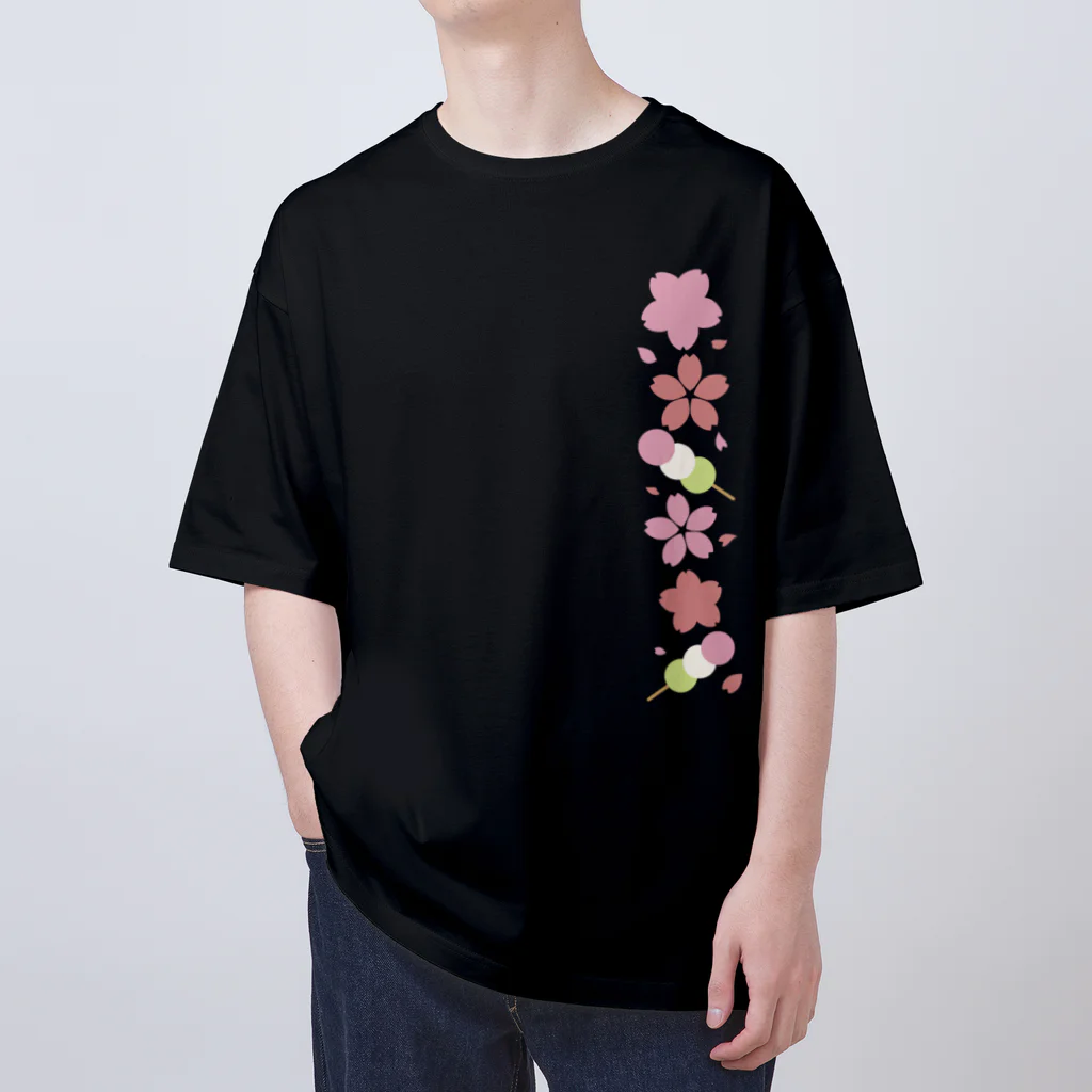 つきしょっぷのお花見 オーバーサイズTシャツ