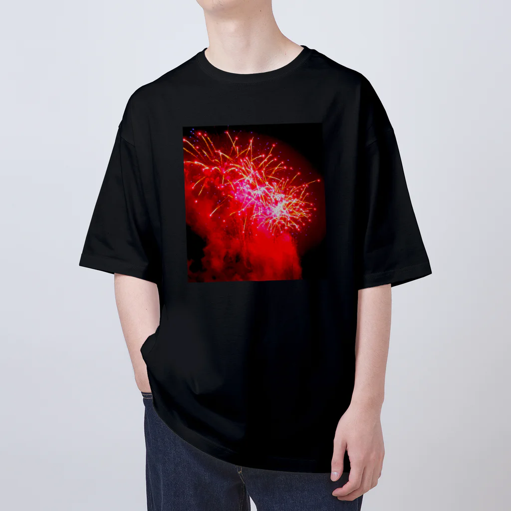 necocoのHANABI-Ⅲ オーバーサイズTシャツ