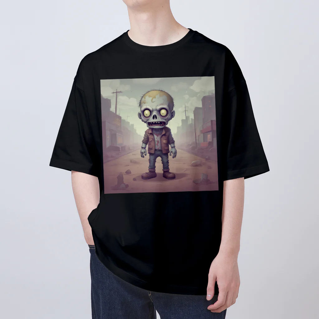 saitou1x4のホラー　ゾンビ１８ Oversized T-Shirt