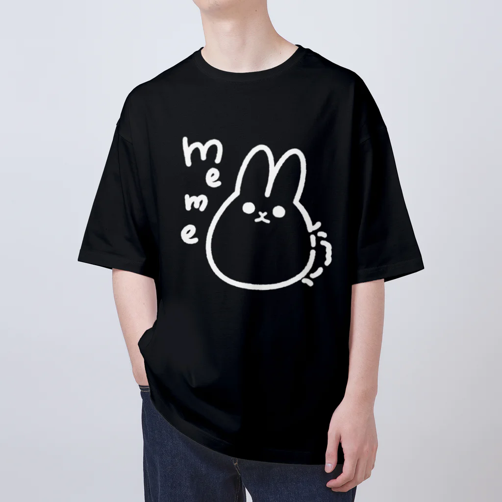 nagiのうさぎのmeme オーバーサイズTシャツ