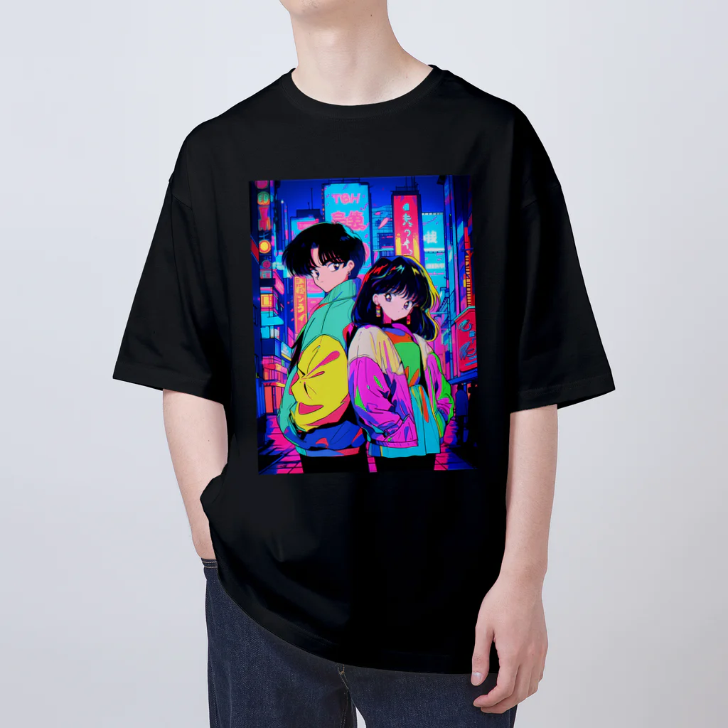 monoillustのDowntown Tokyo Oversized T-Shirt