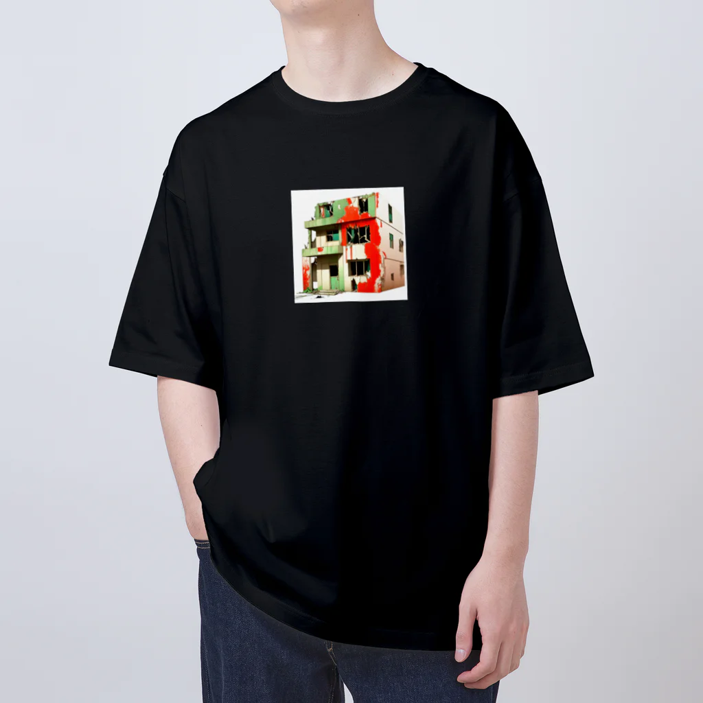 Buildingsの廃墟 6 Oversized T-Shirt