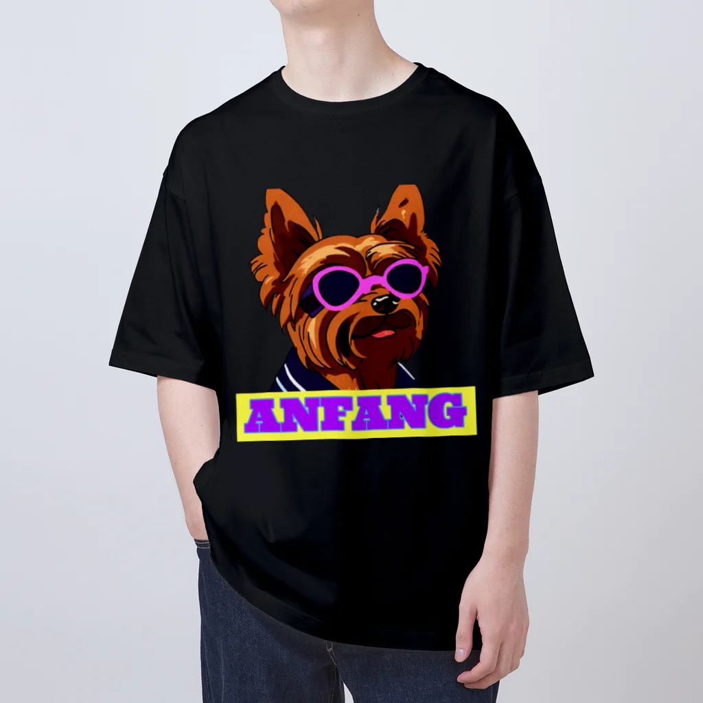 ANFANG のANFANG パリピヨーキー　シリーズ Oversized T-Shirt