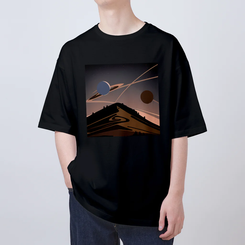 samenoa81の星の見える丘 オーバーサイズTシャツ