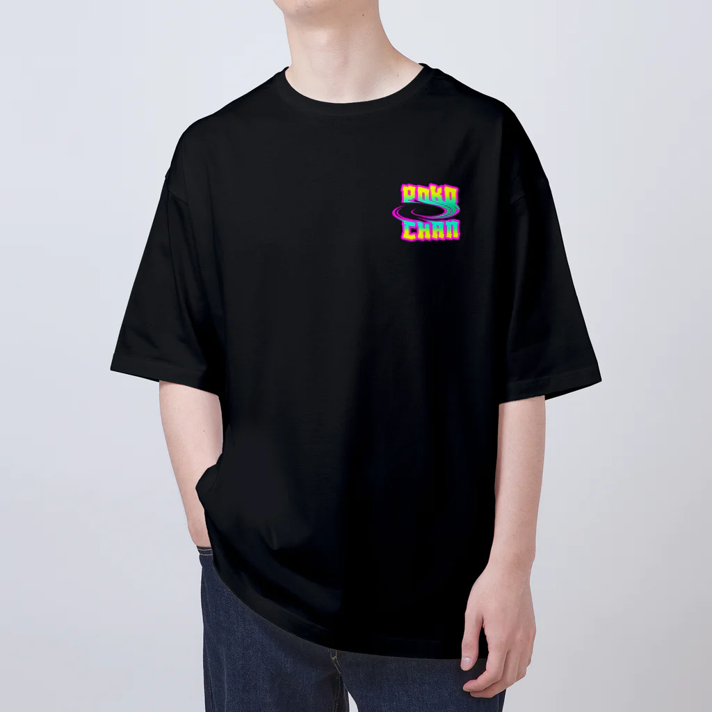 ぽこちゃん ʕ•ᴥ•ʔのぽこちゃん落書きデザイン Oversized T-Shirt