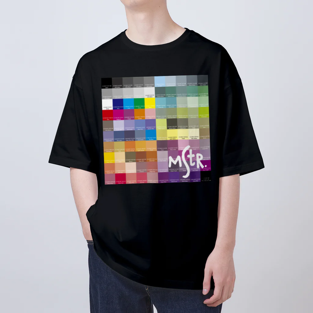 MstR_Laboのカラフル オーバーサイズTシャツ