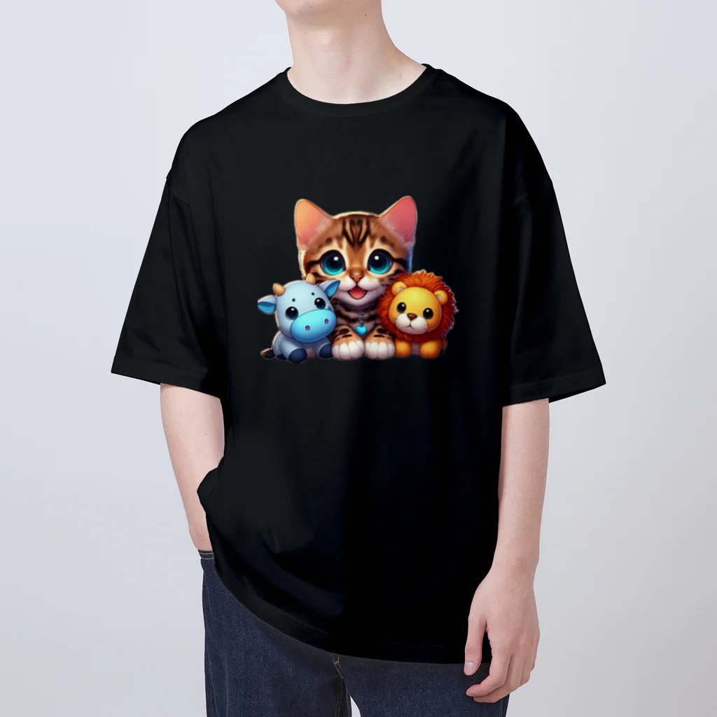 TOMO’ｓのパペットベンガルくん Oversized T-Shirt