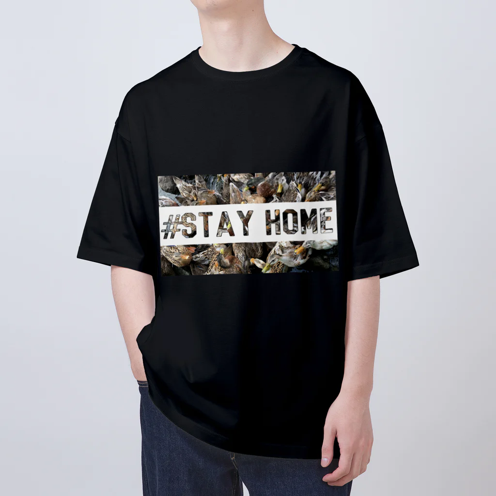 マースィーツの#stay home カモ柄 オーバーサイズTシャツ