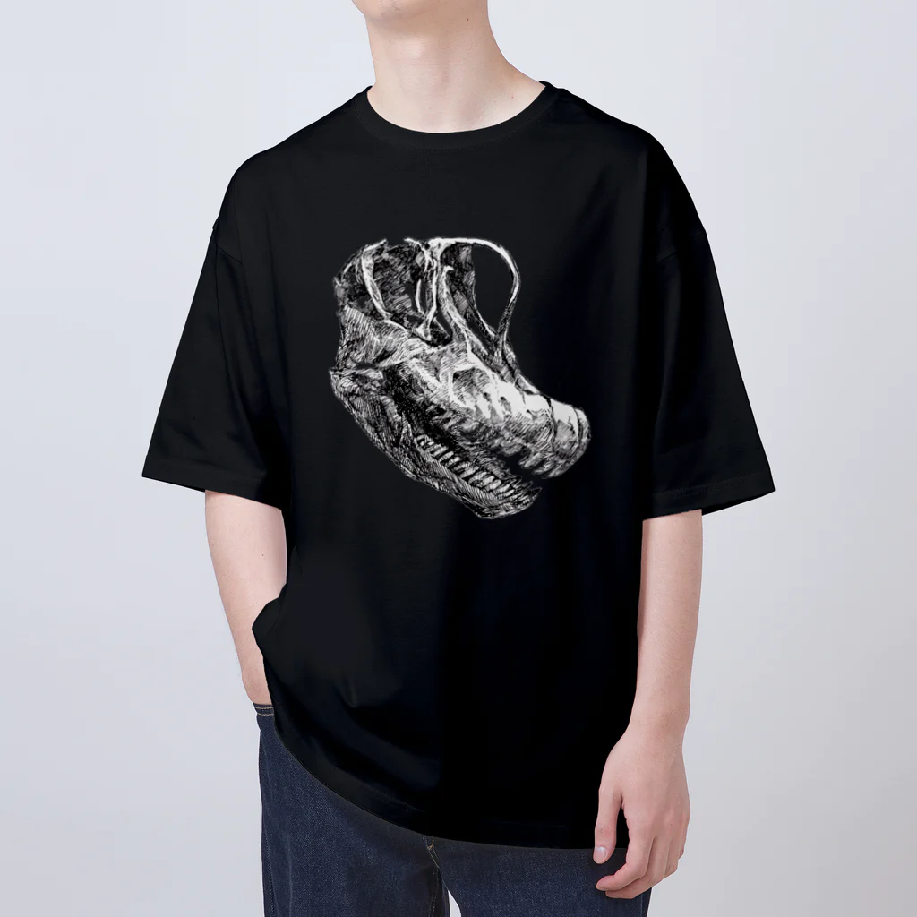 segasworksのジラファティタンの頭のお骨 Oversized T-Shirt