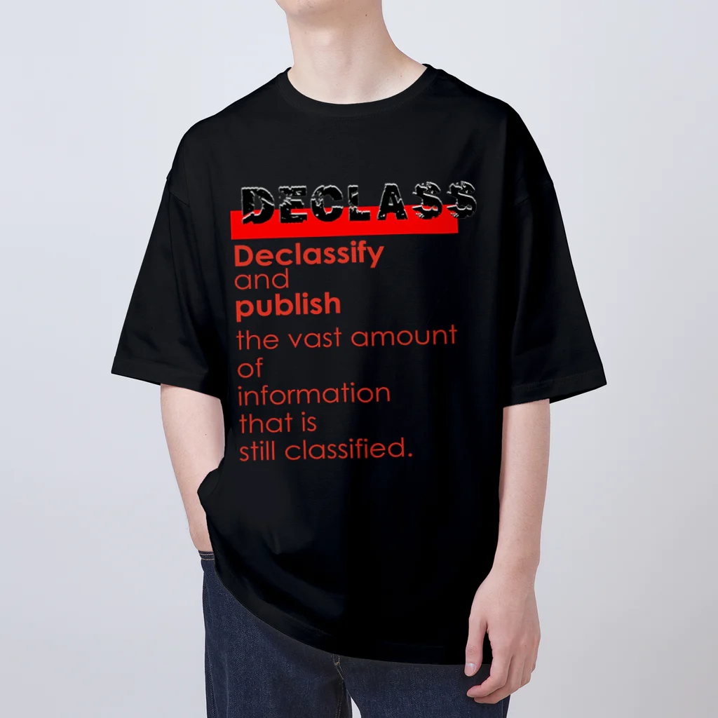 PALA's SHOP　cool、シュール、古風、和風、のDECLASS オーバーサイズTシャツ