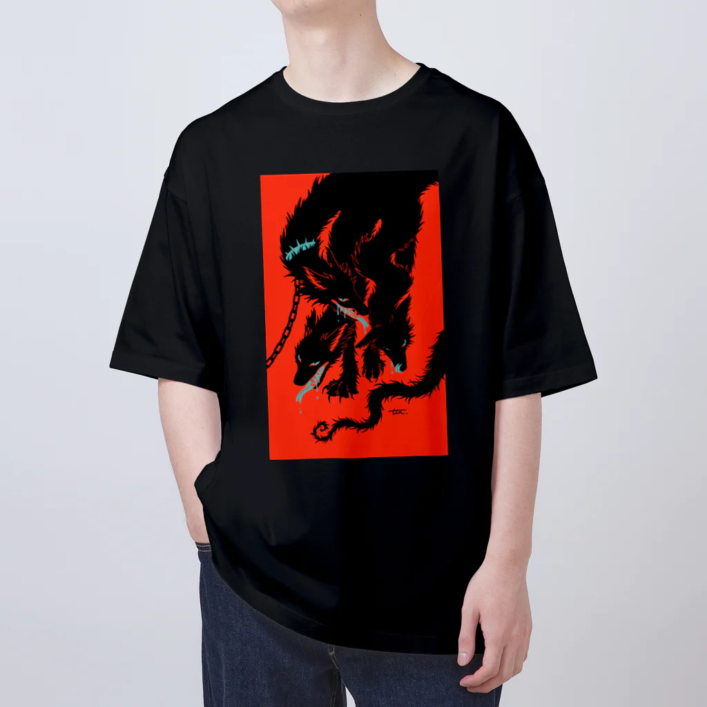 タタナ幻獣館の Kerberos A Oversized T-Shirt