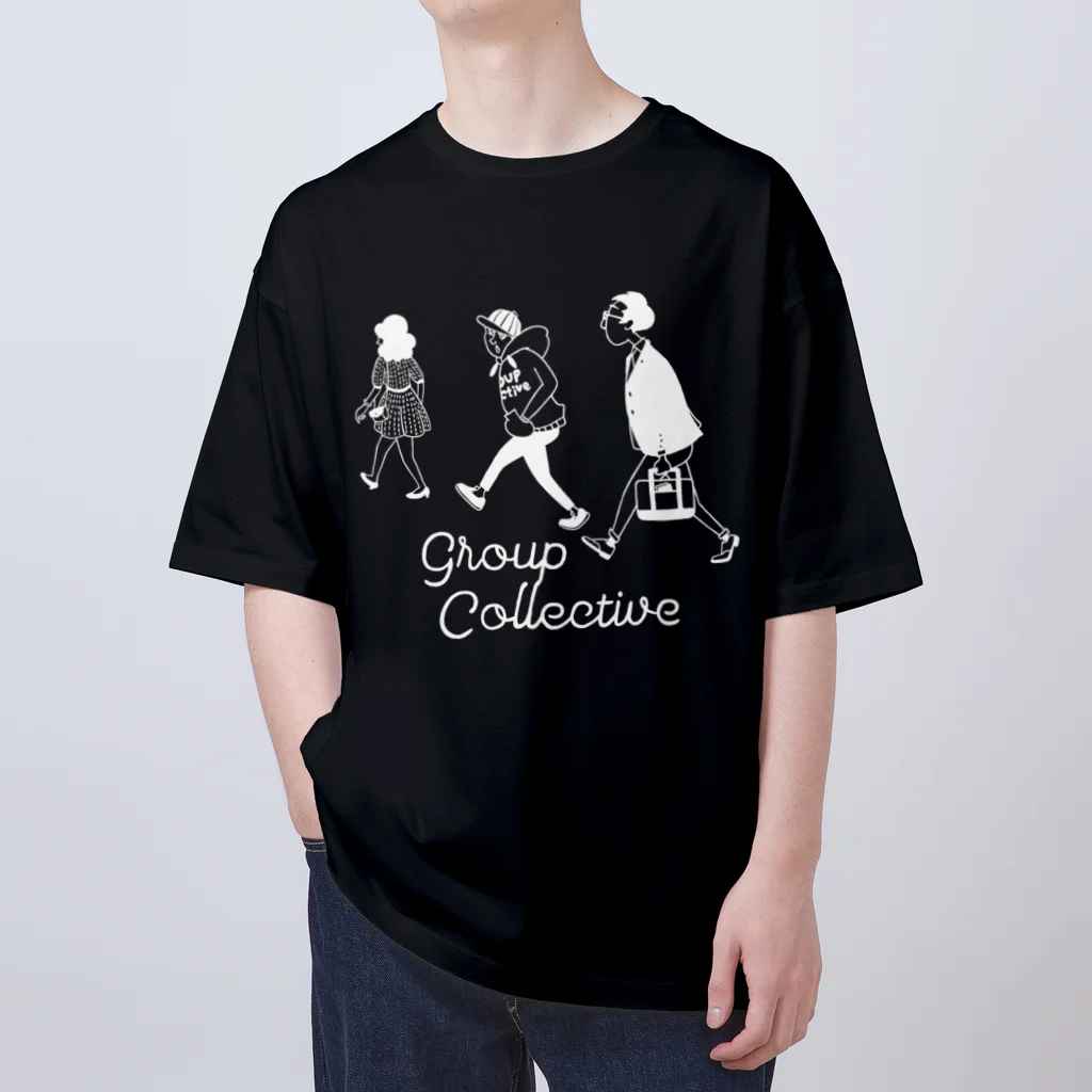 hilo tomula トムラ ヒロのGroup Collective White オーバーサイズTシャツ