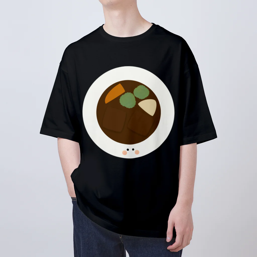 cotton-berry-pancakeのビーフシチューちゃん Oversized T-Shirt