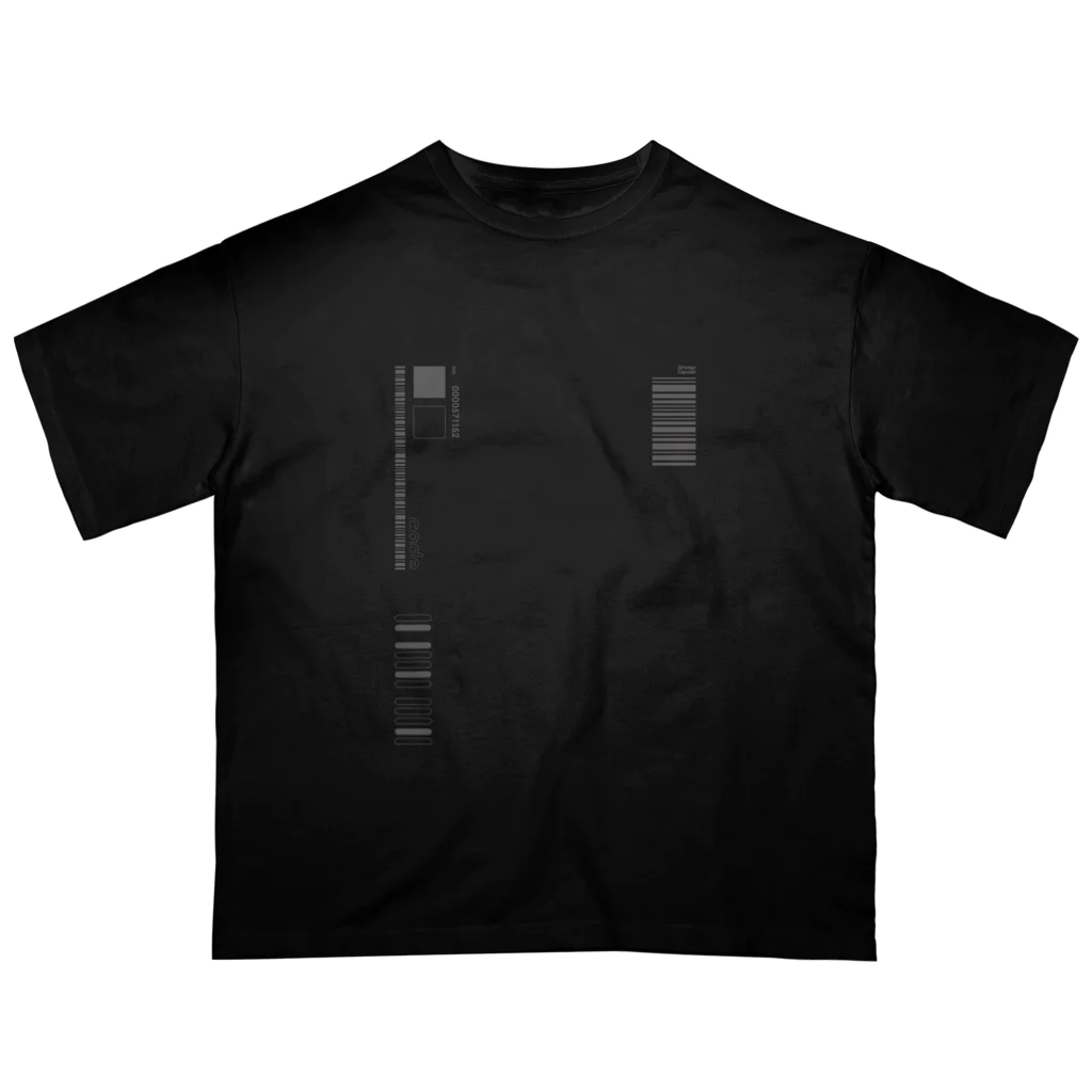 StrangeCapsule（ストレンジカプセル）のコードNo　（両面） Oversized T-Shirt