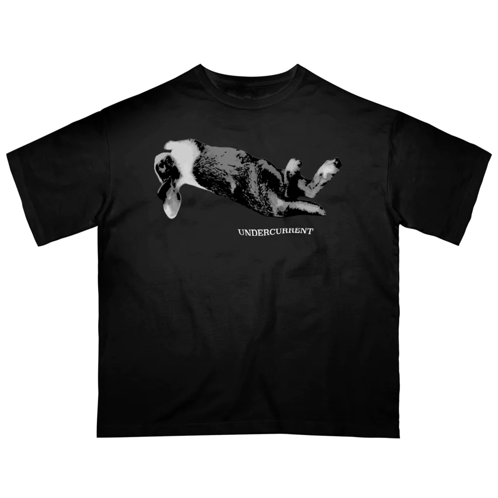 AngelRabbitsのUNDERCURRENT オーバーサイズTシャツ