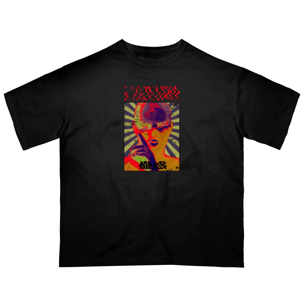 KIKI DOURAKUの”KOWAKU" Oversized T-Shirt