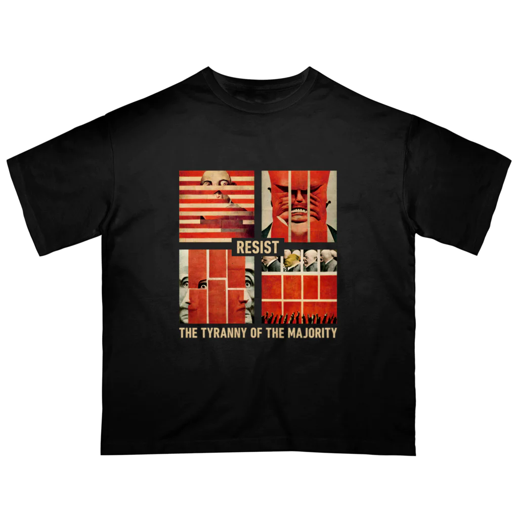 ludensのTyranny of the majority オーバーサイズTシャツ