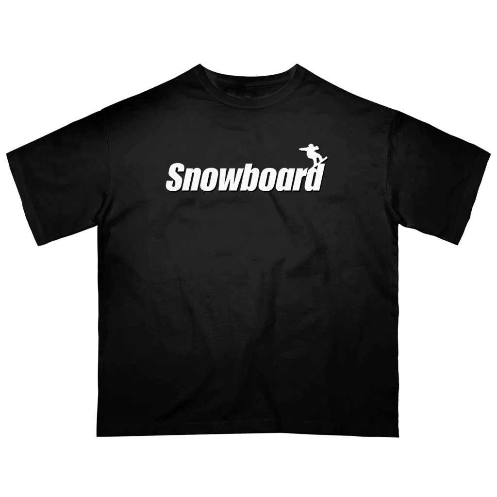 おもしろいTシャツ屋さんのSNOWBOARD スノーボード オーバーサイズTシャツ