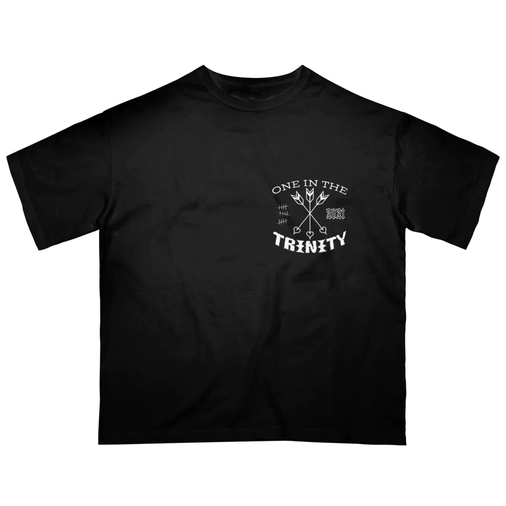 IZ_WORKSのONE IN THE TRINITY オーバーサイズTシャツ