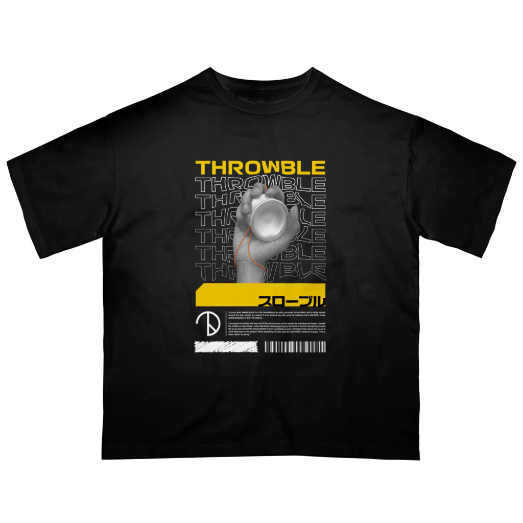 THROWBLEのTHROWBLEヨーヨー　ゴッドハンド オーバーサイズTシャツ