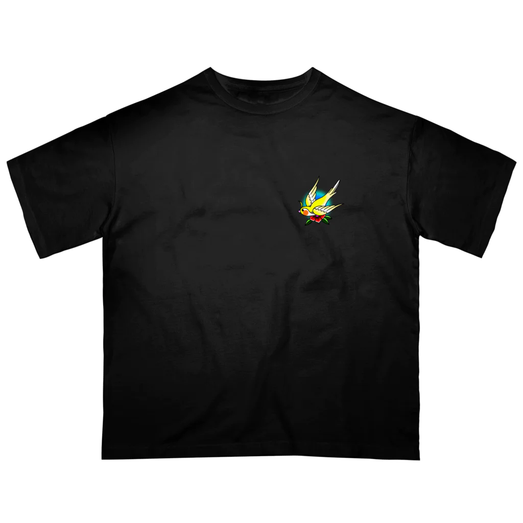 8chのOldSchool-Cockatiel オーバーサイズTシャツ