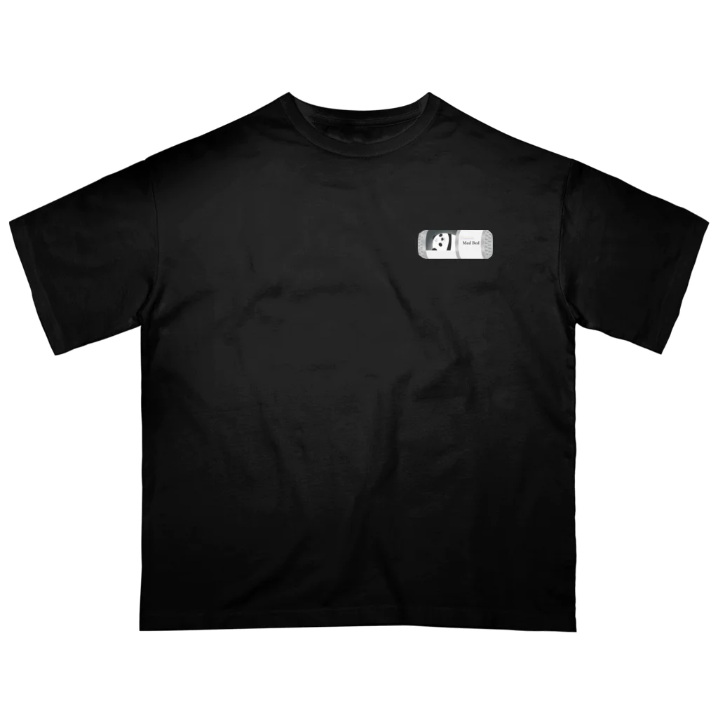 ZERO POINT 銀座のワカガエリタイゼッタイ 黒 Oversized T-Shirt