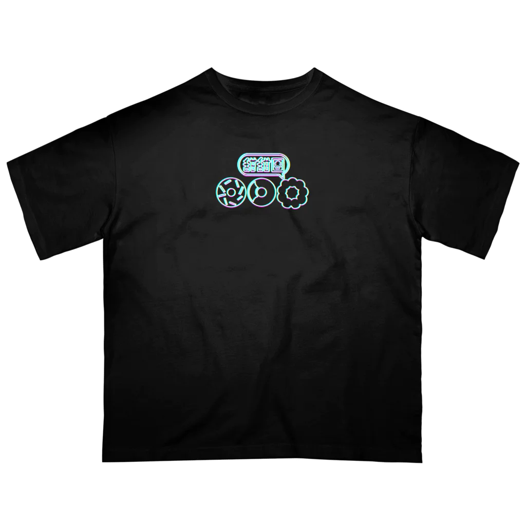 クリムゾンのネオンドーナツ オーバーサイズTシャツ