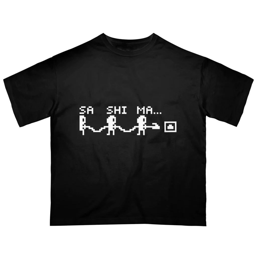 徒然ドッド.の結線作業（両面プリント） Oversized T-Shirt