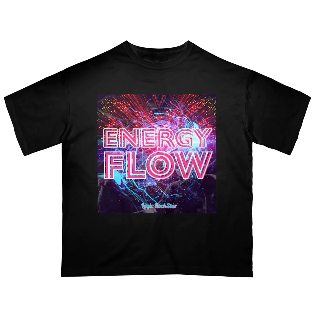 Logic RockStar のENERGY FLOW Oversized T-Shirt