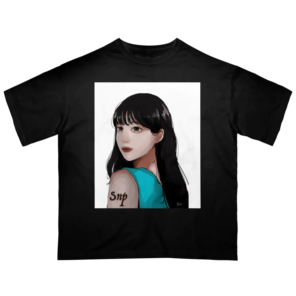 王子のアパレル SnprinceのTana×Snp Oversized T-Shirt