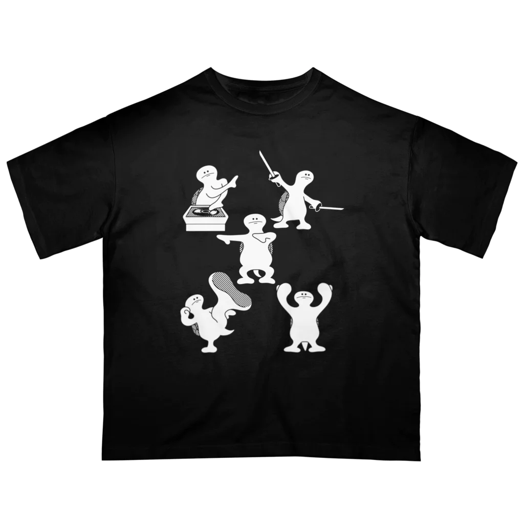 ソーダ舎(はなれ)のDJ KEIMU(散) オーバーサイズTシャツ