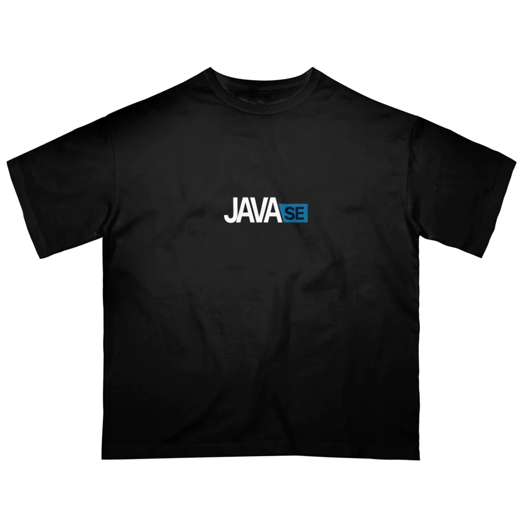 理系ファンクラブのJava SE ロゴ風 オーバーサイズTシャツ