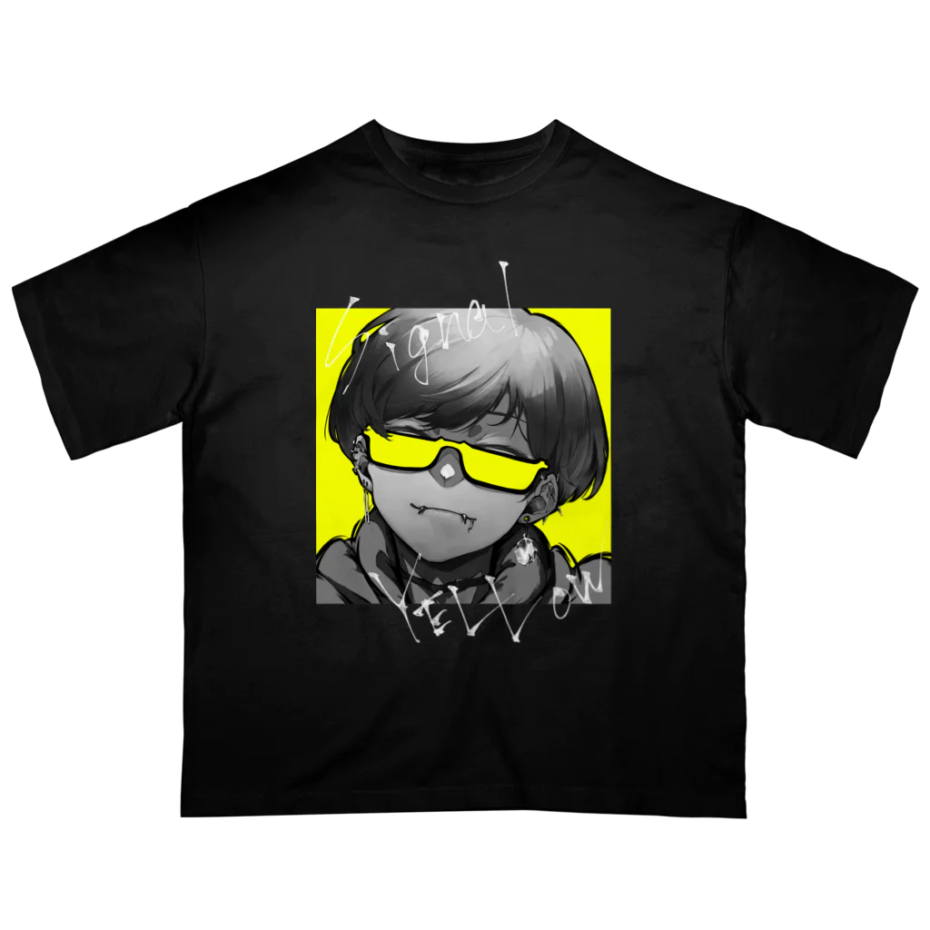 ヴォルのsignal YELLOW オーバーサイズTシャツ