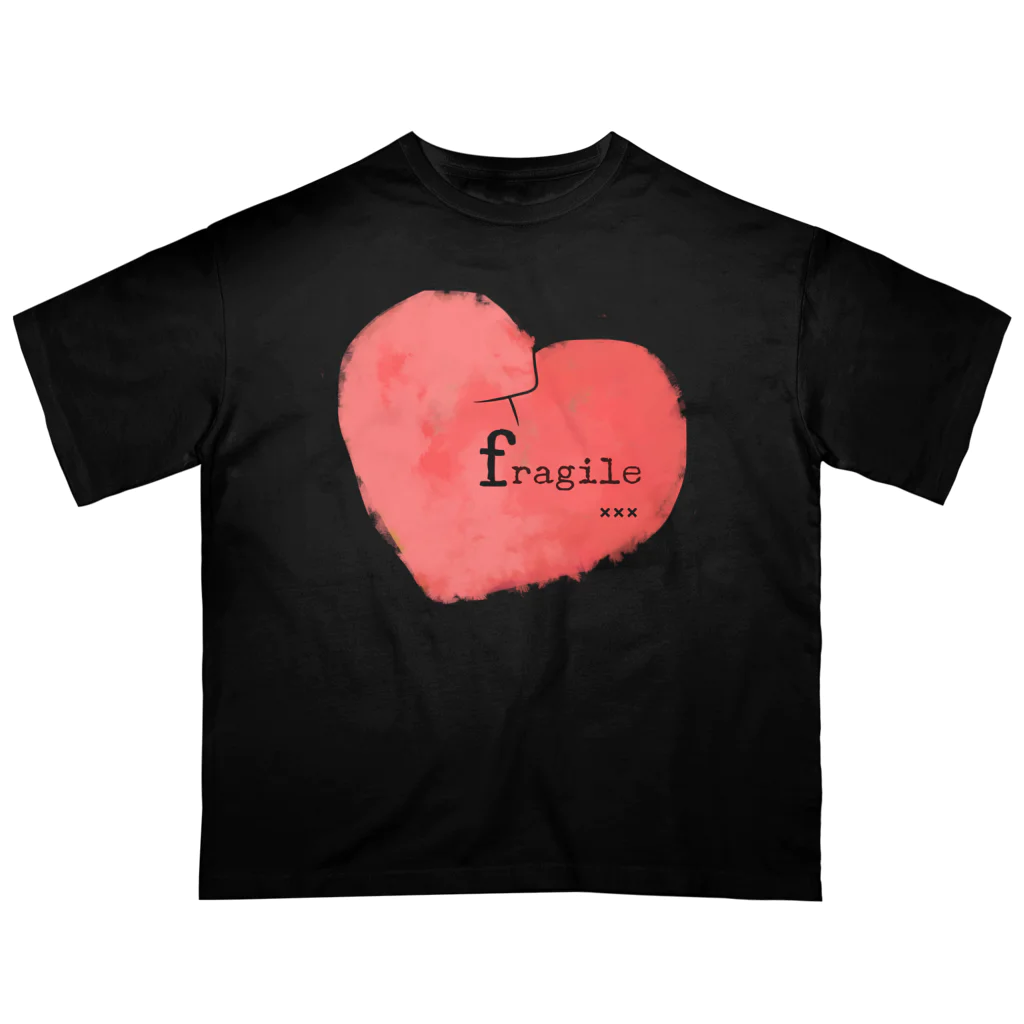 fragile×××のfragile オーバーサイズTシャツ