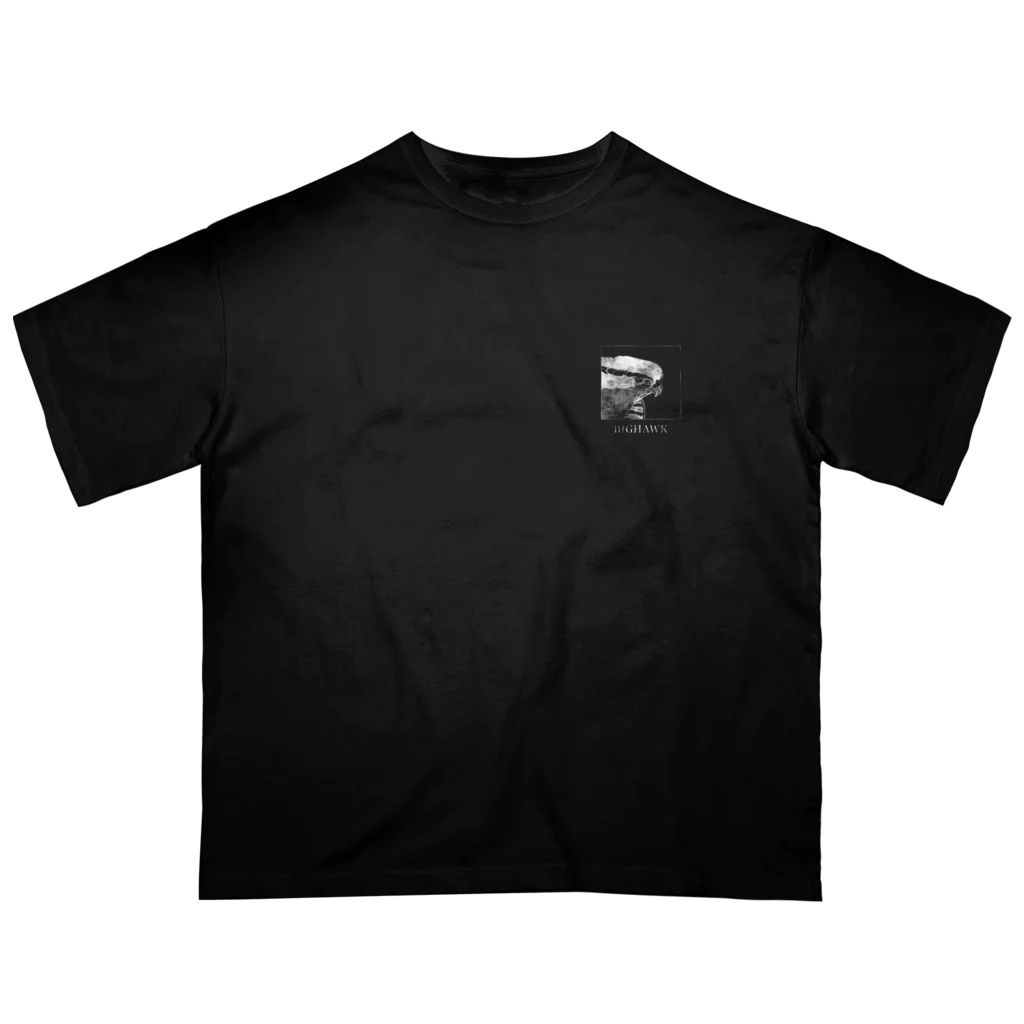 BIGHAWKのthe whale オーバーサイズTシャツ