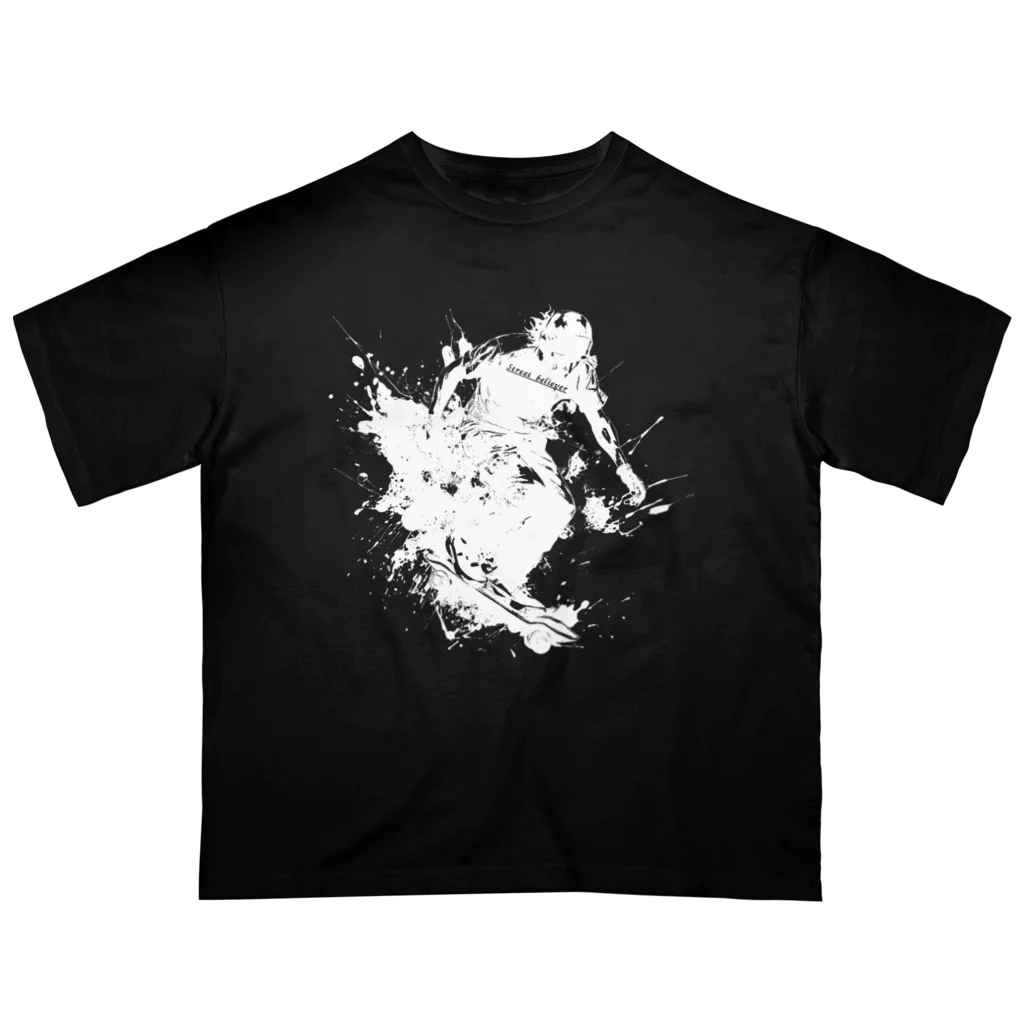 じょいちぃのStreet believer（黒） オーバーサイズTシャツ