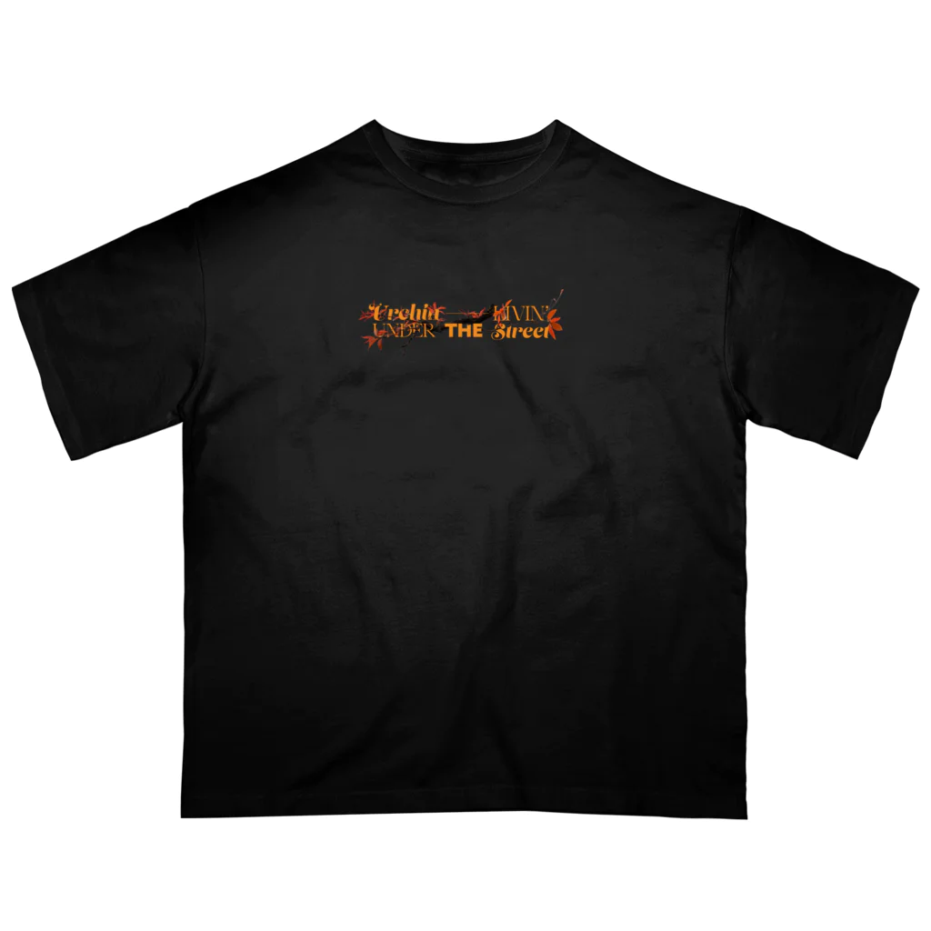 Urchin livin' under the streetのuluts earth オーバーサイズTシャツ