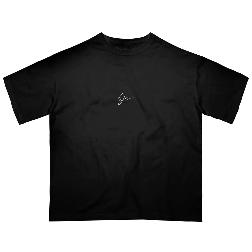 東京柔術倶楽部 (TokyoJiujitsuClub)の東京柔術倶楽部ロゴ（黒色） オーバーサイズTシャツ