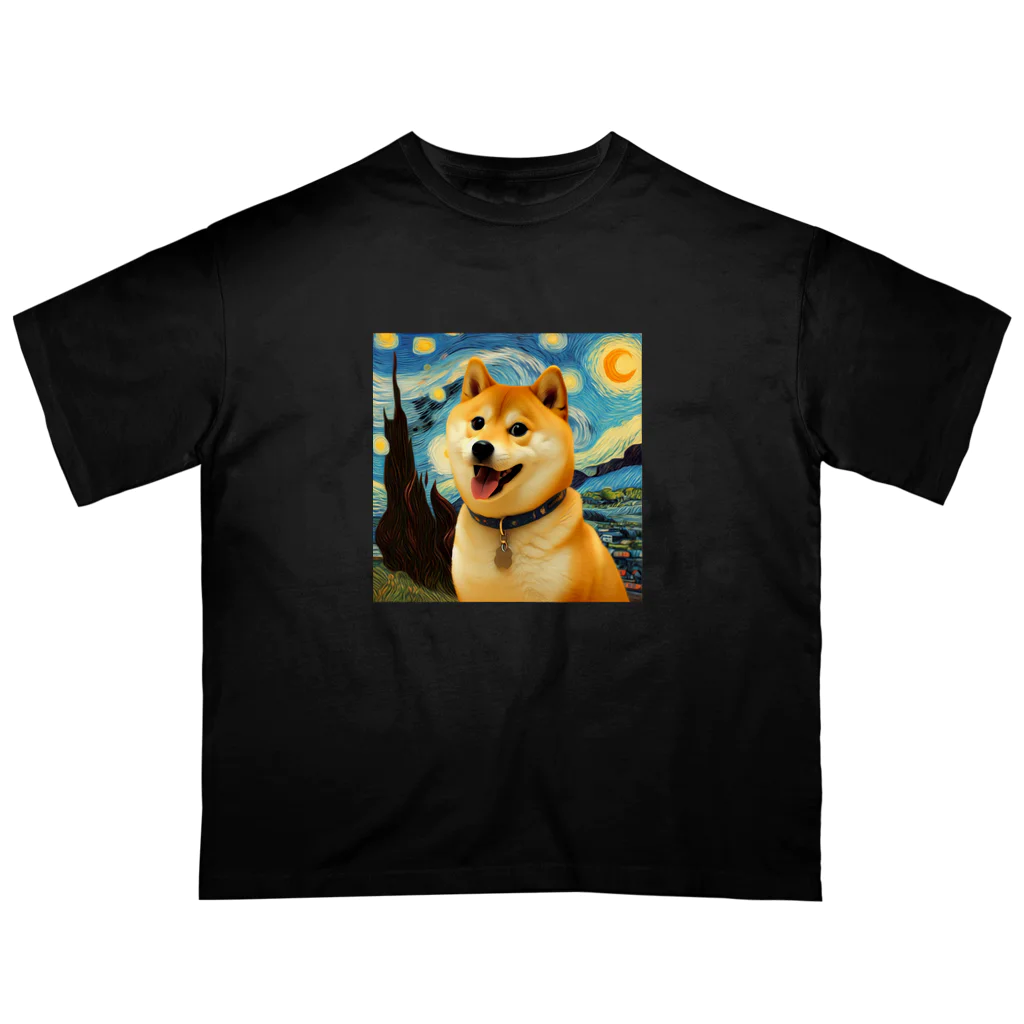 KAWAII-CLUBのKAWAII柴犬007 オーバーサイズTシャツ