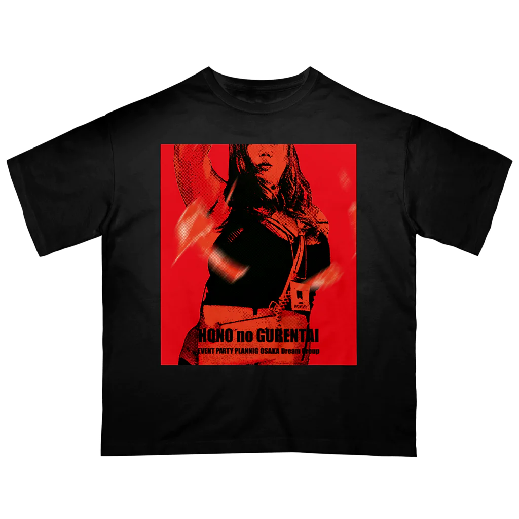 炎の愚連隊のUNI Oversized T-Shirt