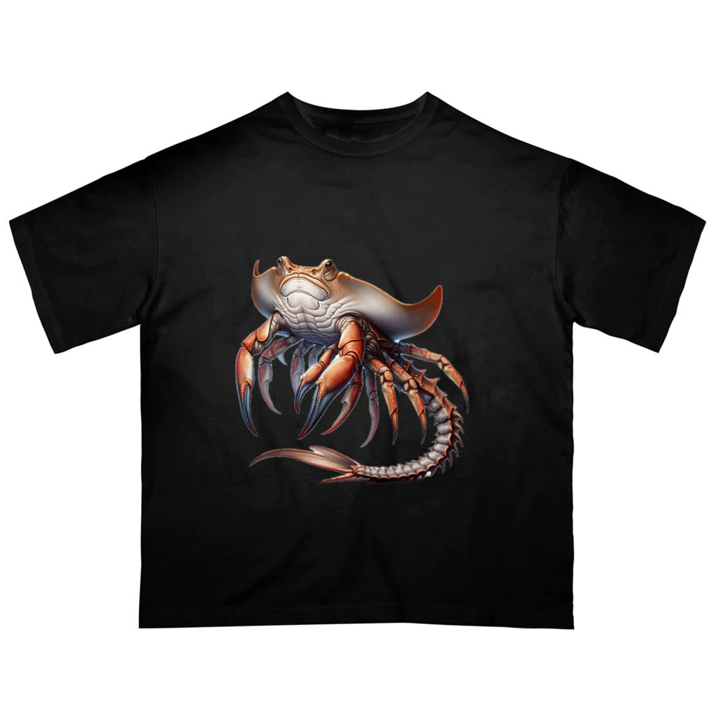 animal×animalのstingray×crab=? オーバーサイズTシャツ