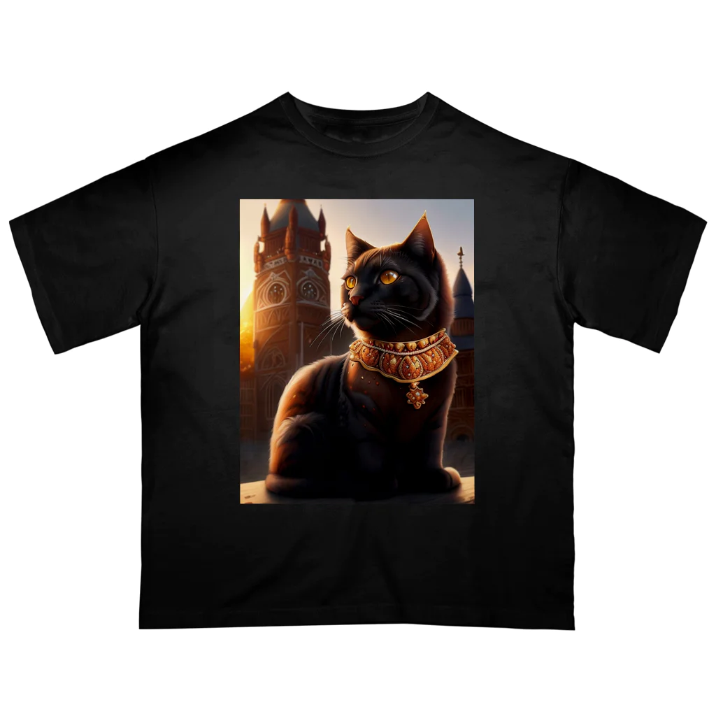 keipoohの貴族の愛した猫　シャムリ Oversized T-Shirt