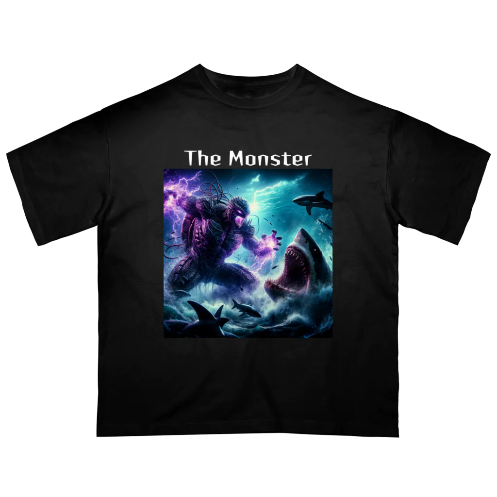 Monster PanicのMonsterウミガメ Oversized T-Shirt