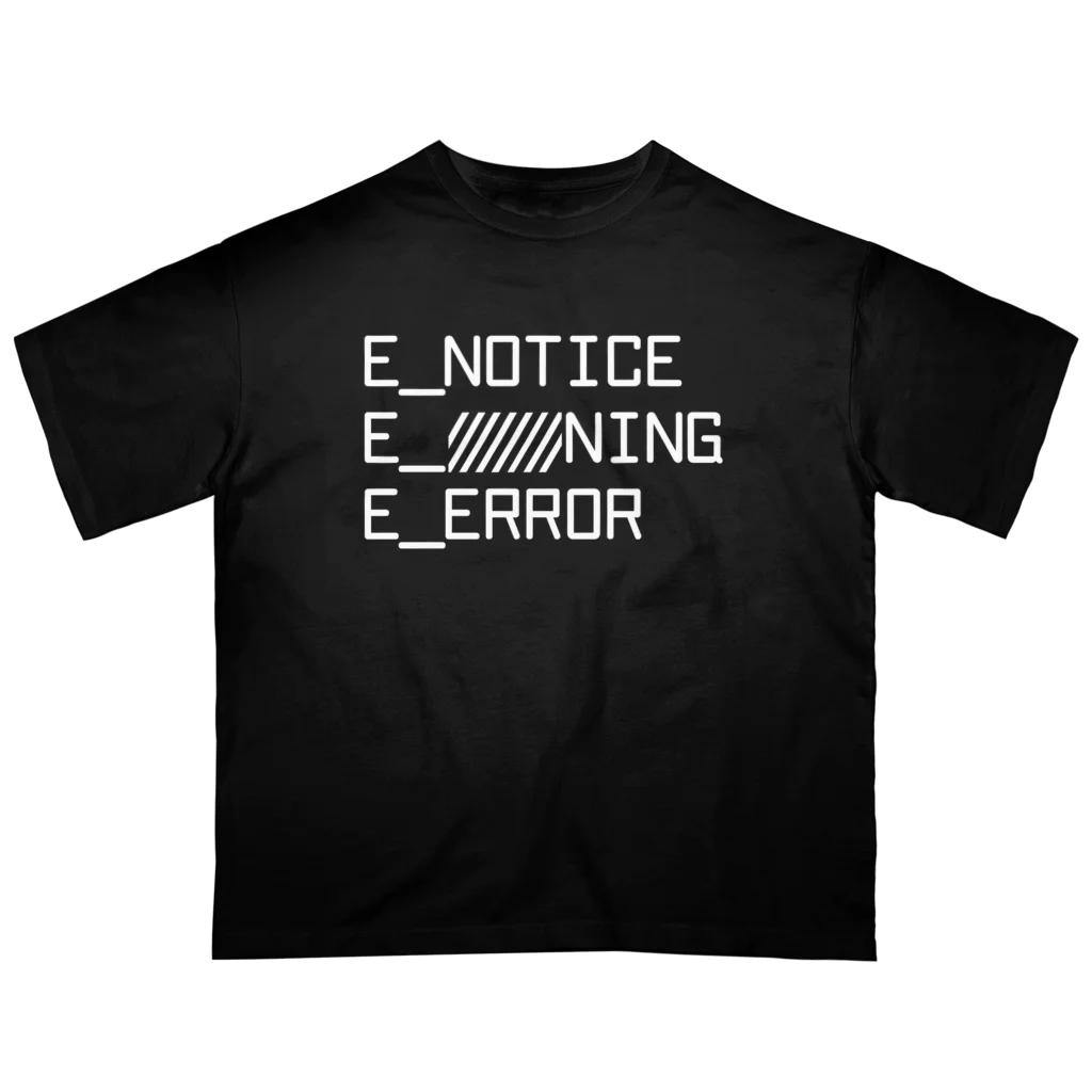 PHPerKaigiのE_NOTICE,WARN,ERROR オーバーサイズTシャツ