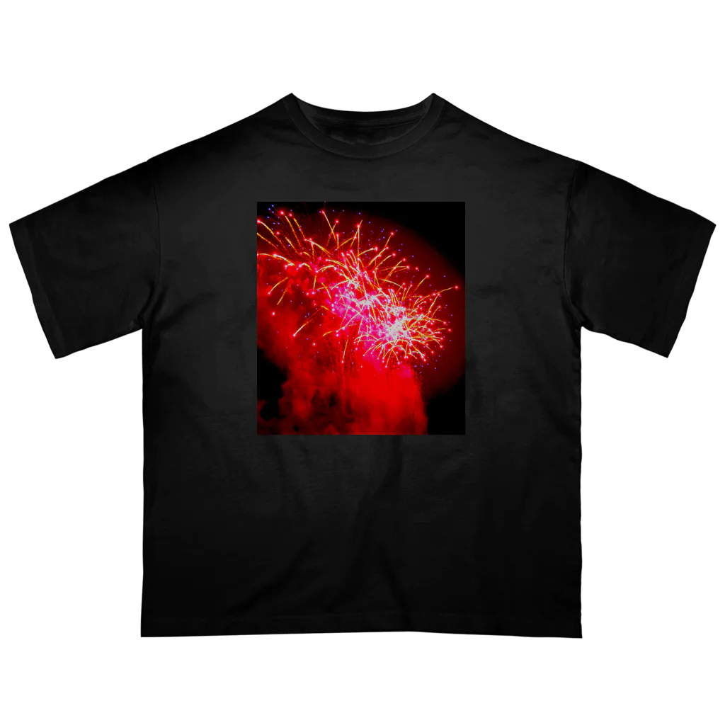 necocoのHANABI-Ⅲ オーバーサイズTシャツ