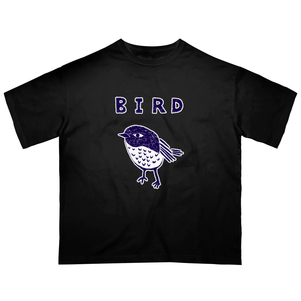 NIKORASU GOのトリマニア専用デザイン「BIRD」（Tシャツ・パーカー・グッズ・ETC） オーバーサイズTシャツ