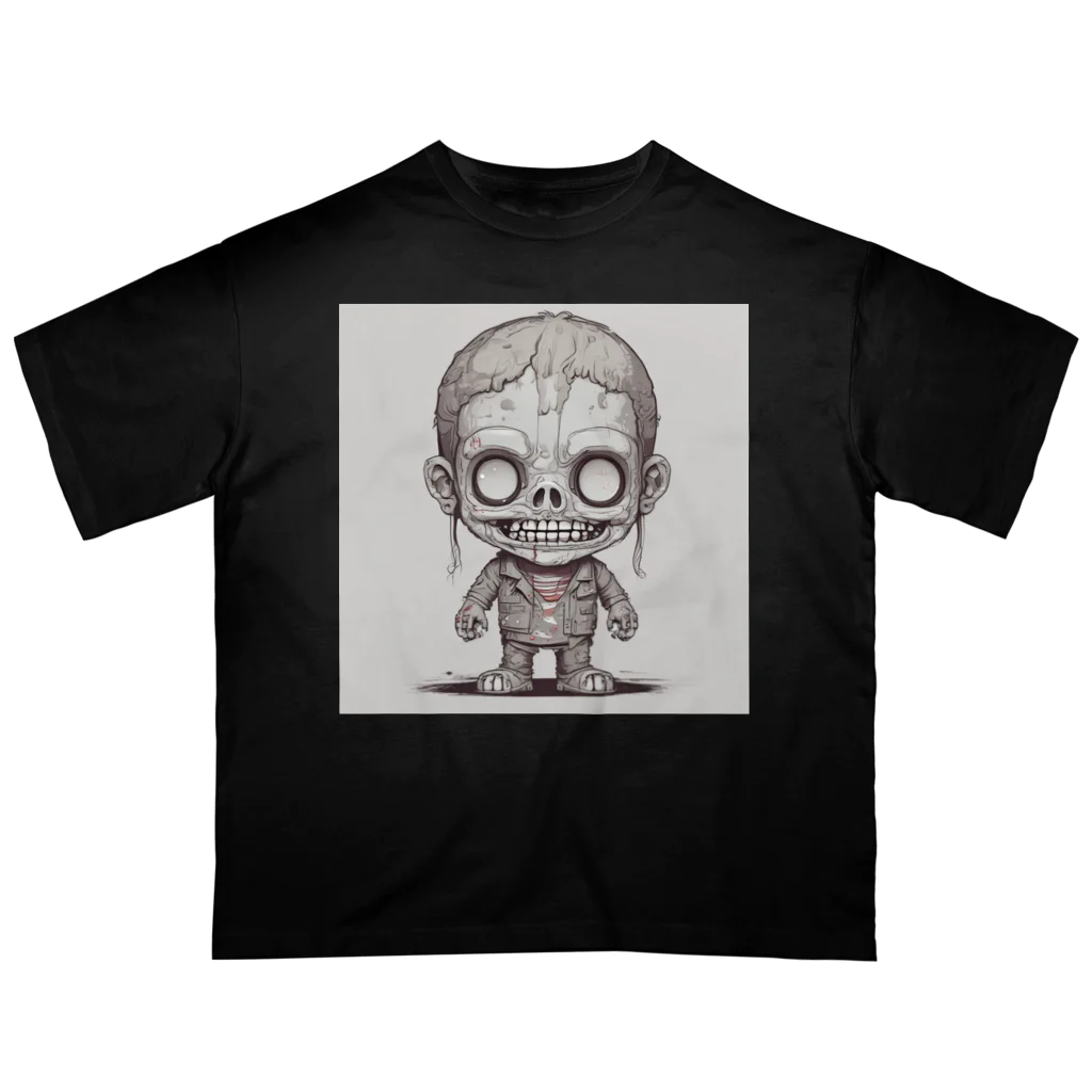 saitou1x4のホラー　ゾンビ１５ Oversized T-Shirt